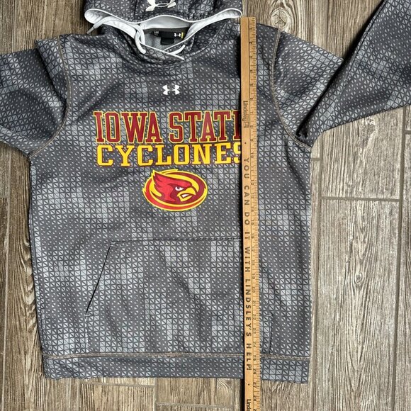 2/$18 SALE! Iowa University Under Armour Hoodie Sweatshirt Size Small Loose - Picture 8 of 9